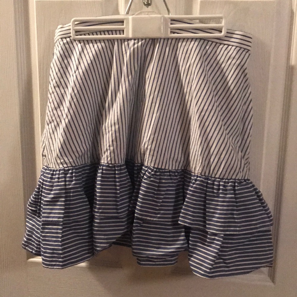 J Crew Ruffle Skirt Size 12 NWT